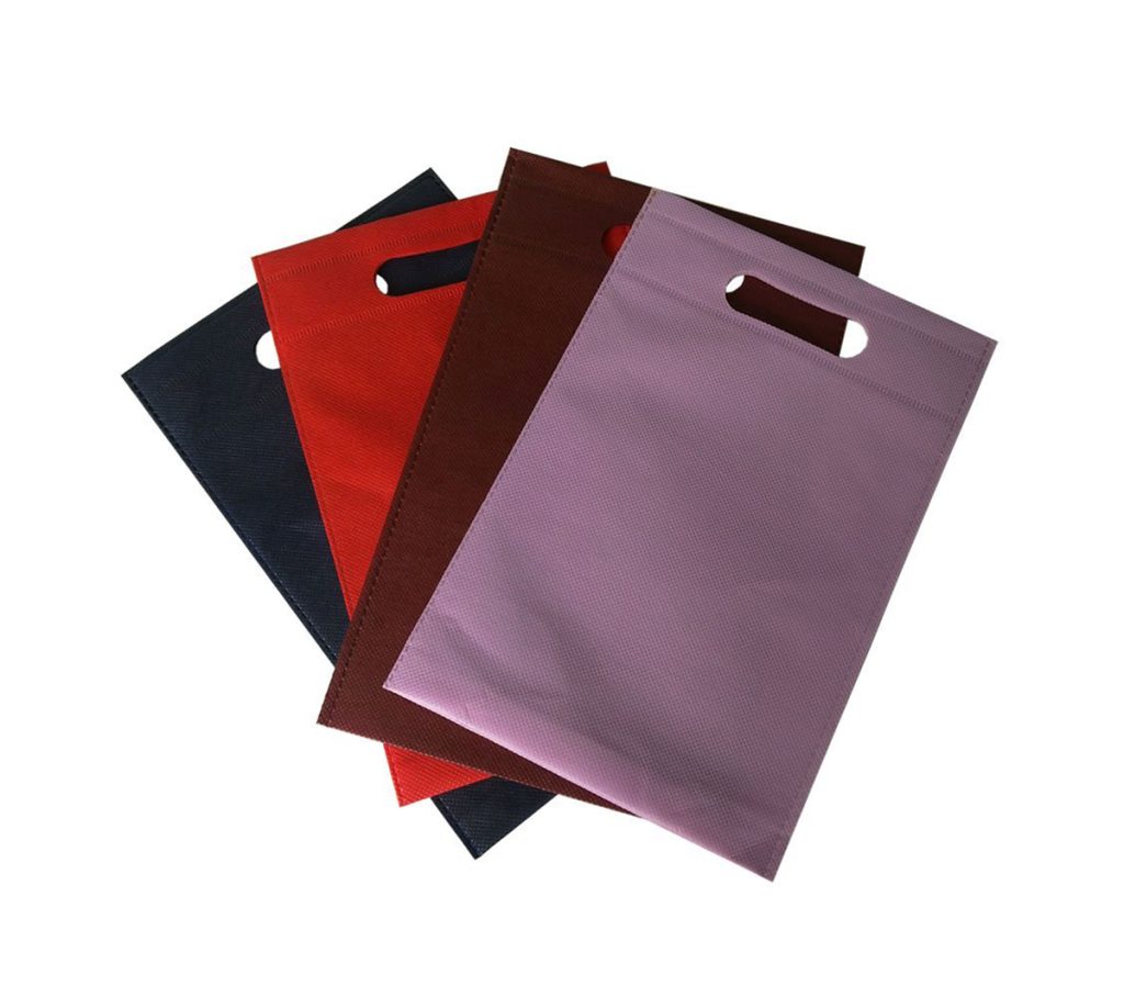 Promotional D - cut custom print bags with logo